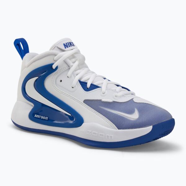 Волейбольные кроссовки Nike React Hyperset 2 white/white/game royal