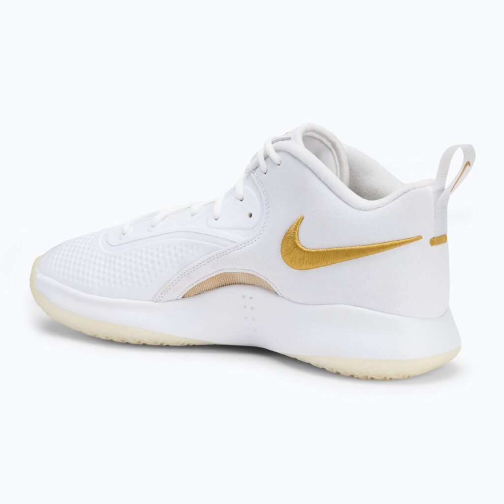 Волейбольные кроссовки Nike React Hyperset 2 white/white/metallic gold