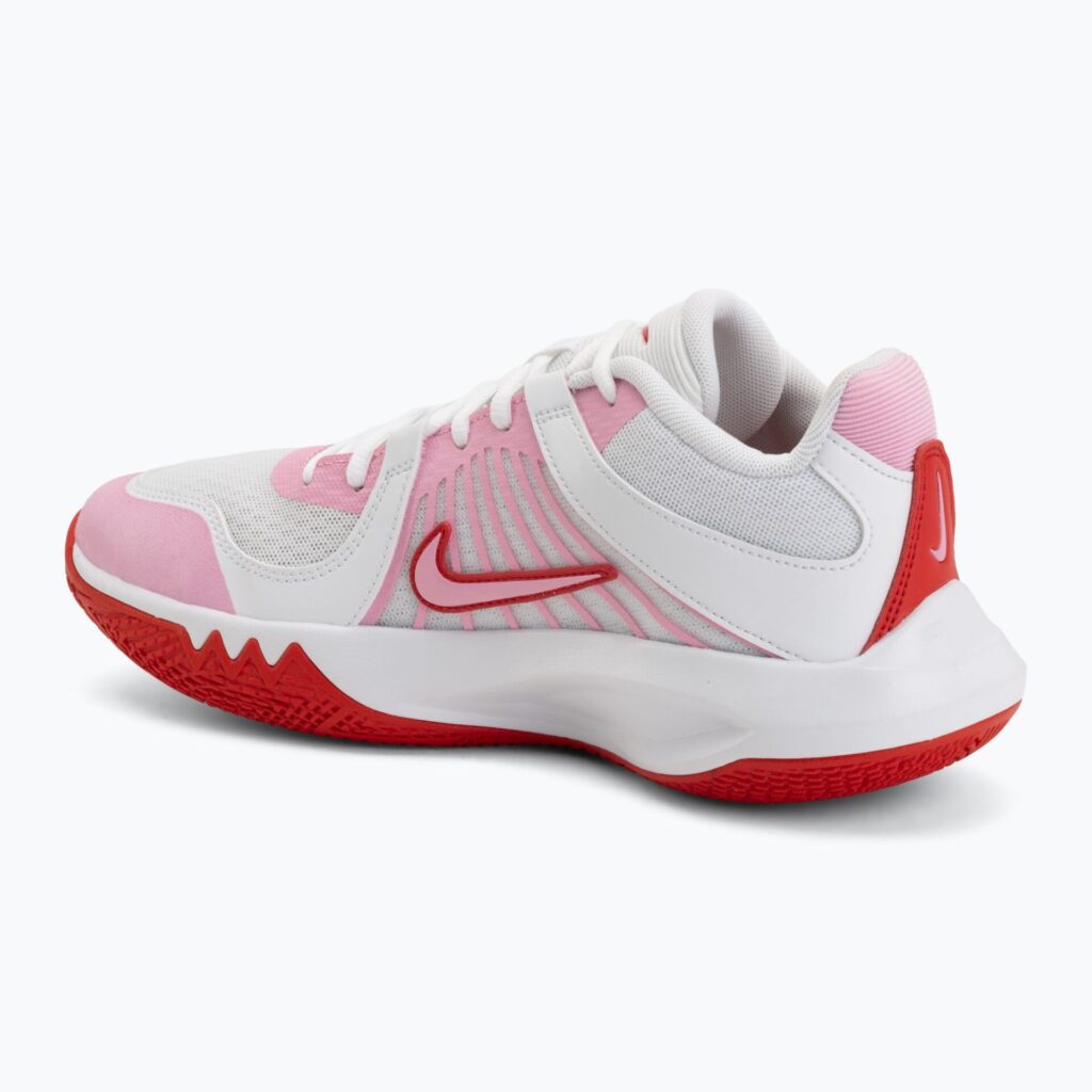 Волейбольные крссовки Nike Zoom Hyperspeed Court 2 white/pink rise/university red