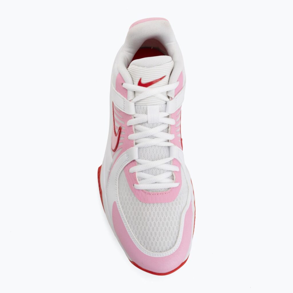 Волейбольные крссовки Nike Zoom Hyperspeed Court 2 white/pink rise/university red