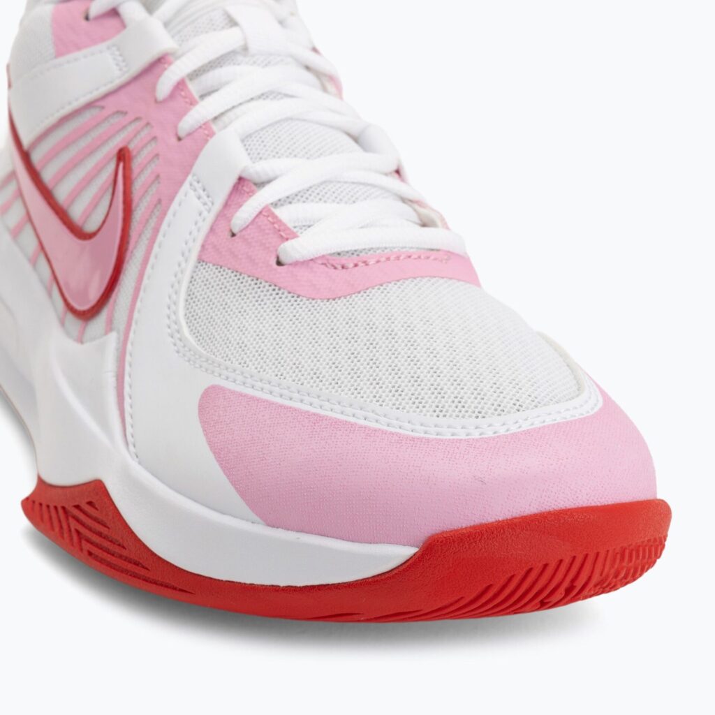 Волейбольные крссовки Nike Zoom Hyperspeed Court 2 white/pink rise/university red
