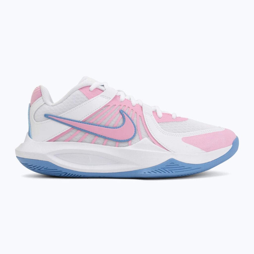 Волейбольные крссовки Nike Zoom Hyperspeed Court 2 white/pink rise/valor blue