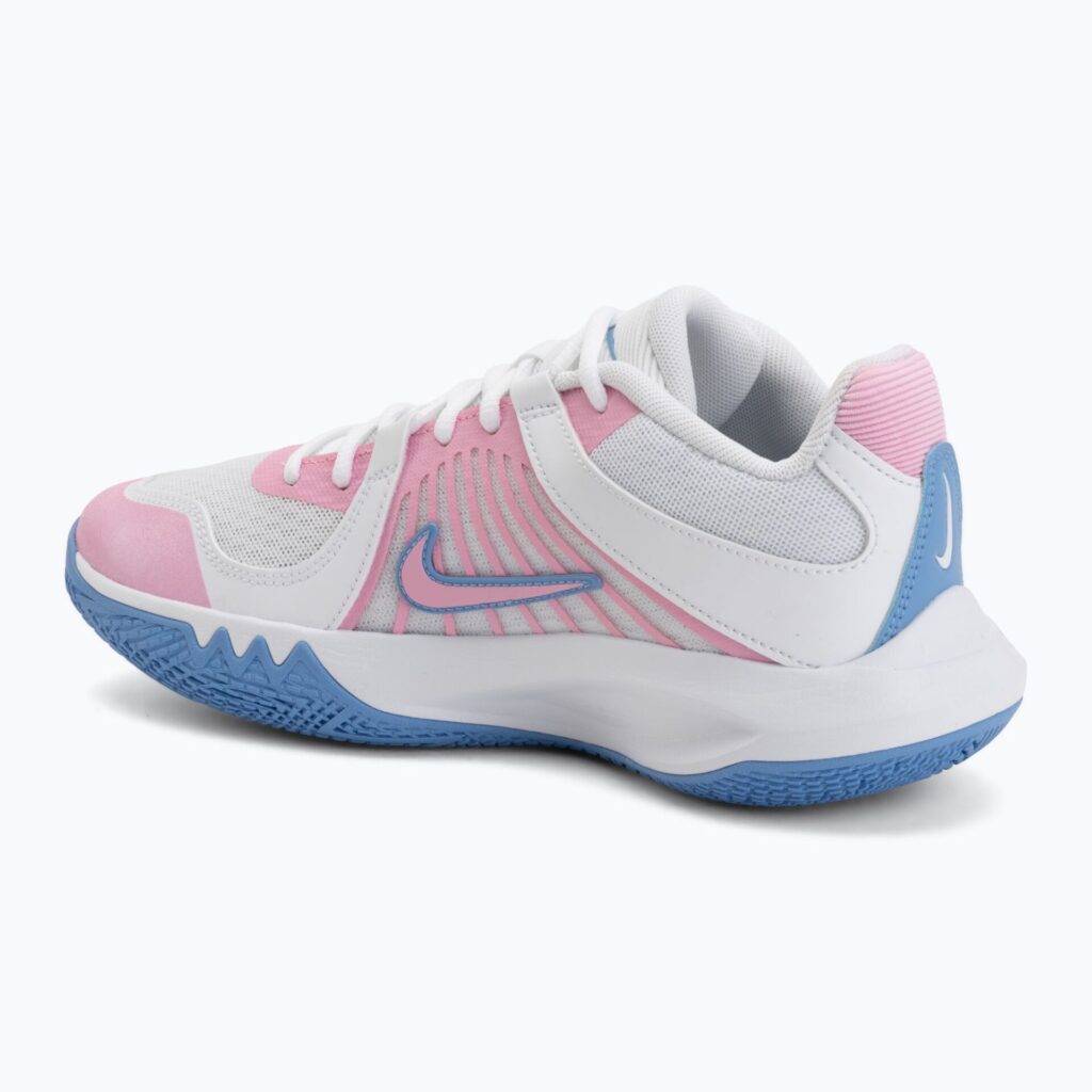 Волейбольные крссовки Nike Zoom Hyperspeed Court 2 white/pink rise/valor blue