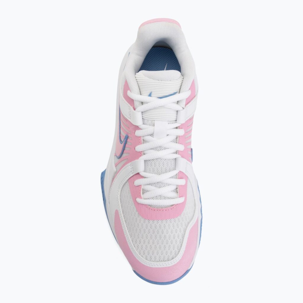 Волейбольные крссовки Nike Zoom Hyperspeed Court 2 white/pink rise/valor blue