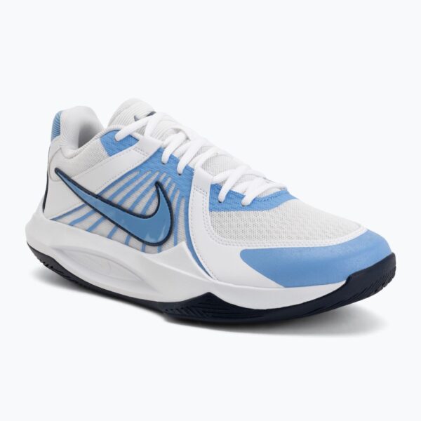 Волейбольные крссовки Nike Zoom Hyperspeed Court 2 white/valor blue/midnight navy