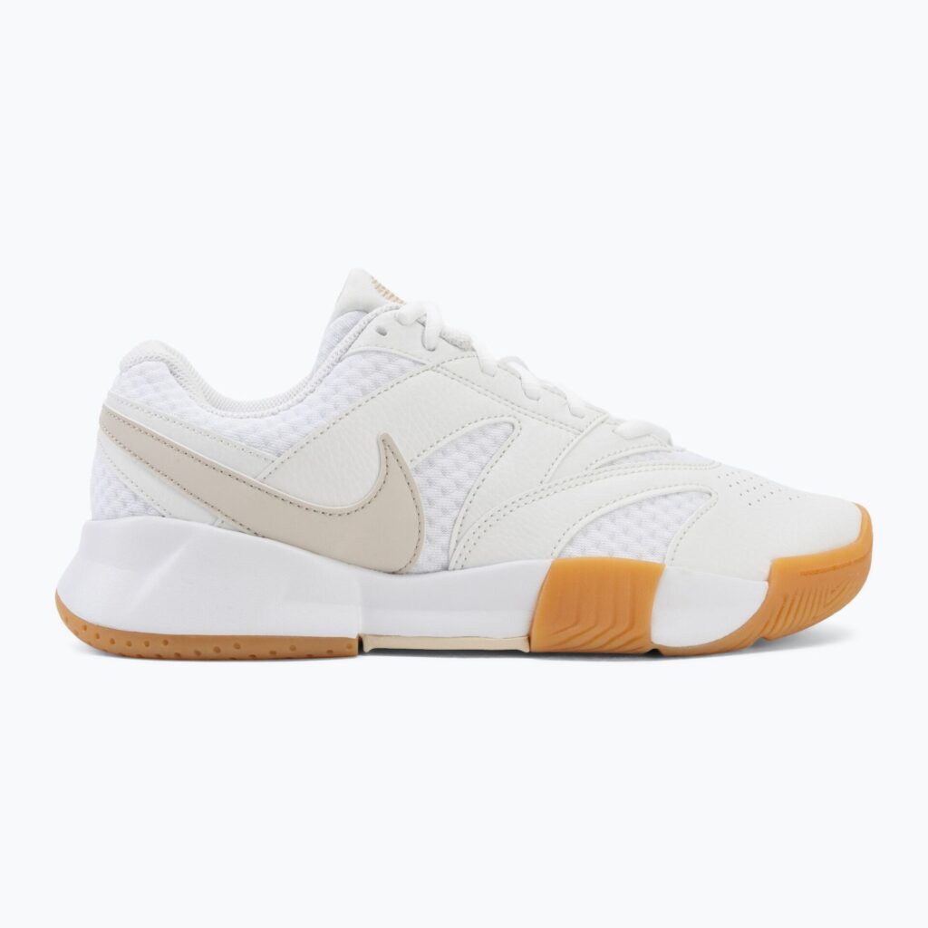 Женские теннисные кроссовки Nike Court Lite 4 White/Summit White/Linen/Light Orewood Brown