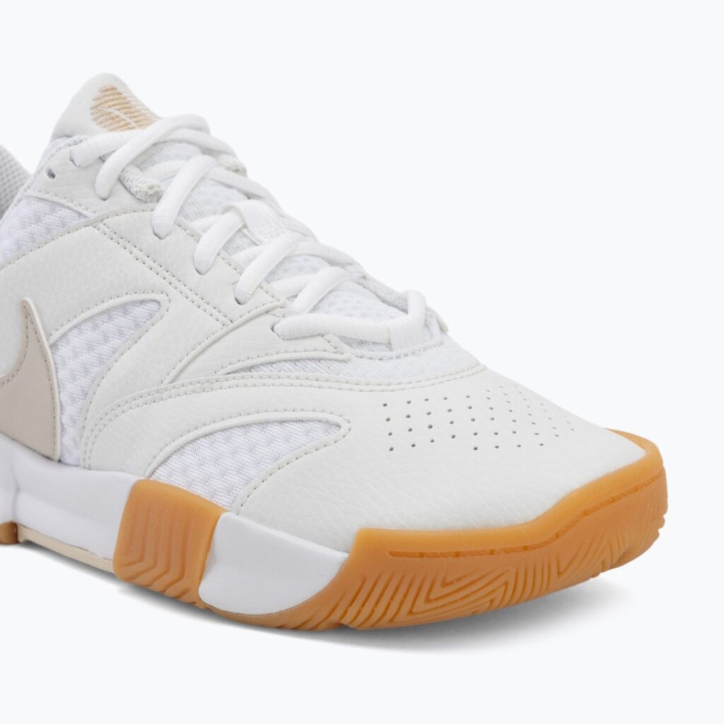 Женские теннисные кроссовки Nike Court Lite 4 White/Summit White/Linen/Light Orewood Brown
