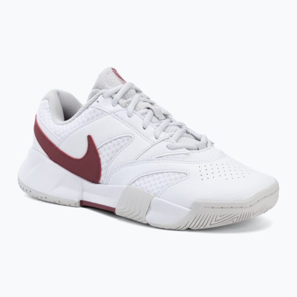 Женские теннисные кроссовки Nike Court Lite 4 White/Vast Grey/Pink Smoke