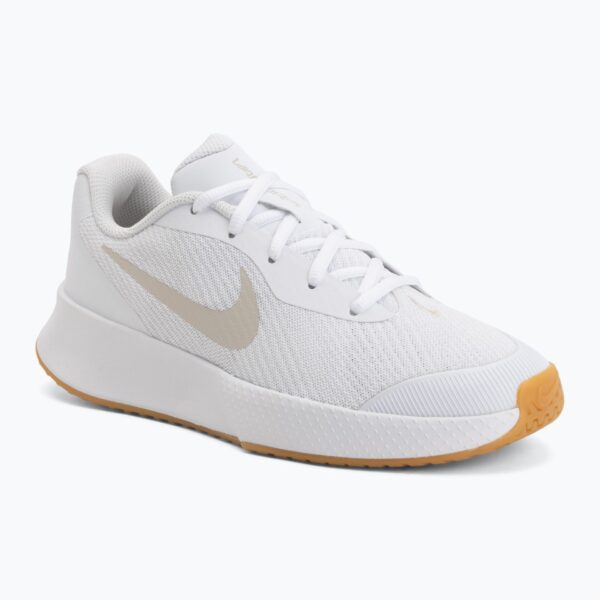 Женские теннисные кроссовки Nike Vapor Lite 3 White/Summit White/Light Orewood Brown