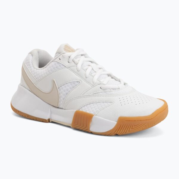 Теннисные кроссовки Nike Court Lite 4 White/Summit White/Linen/Light Orewood Brown