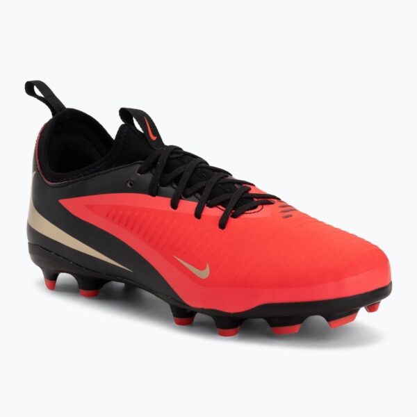 Детские футбольные бутсы Nike Jr. Phantom 6 Low Academy bright crimson/bright crimson/black