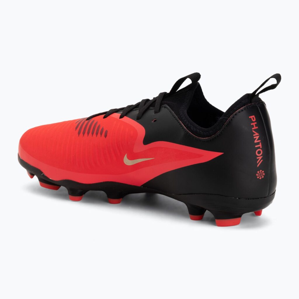 Детские футбольные бутсы Nike Jr. Phantom 6 Low Academy bright crimson/bright crimson/black