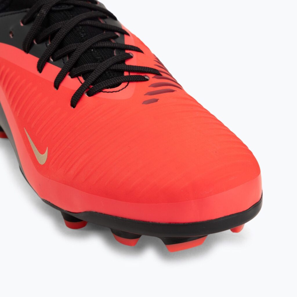 Детские футбольные бутсы Nike Jr. Phantom 6 Low Academy bright crimson/bright crimson/black