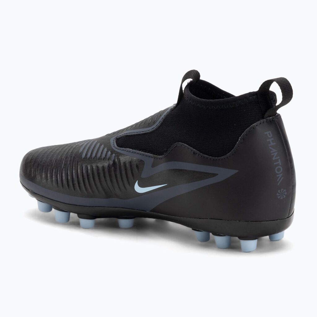 Детские футбольные бутсы Nike Phantom 6 High Academy AG black/black