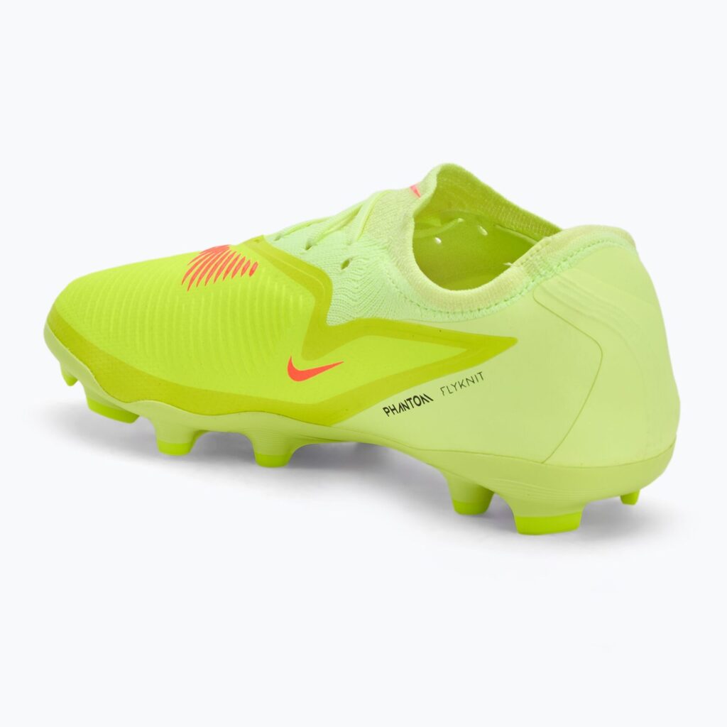 Детские футбольные бутсы Nike Phantom 6 Low Pro FG/MG hyper crimson/limelight/black