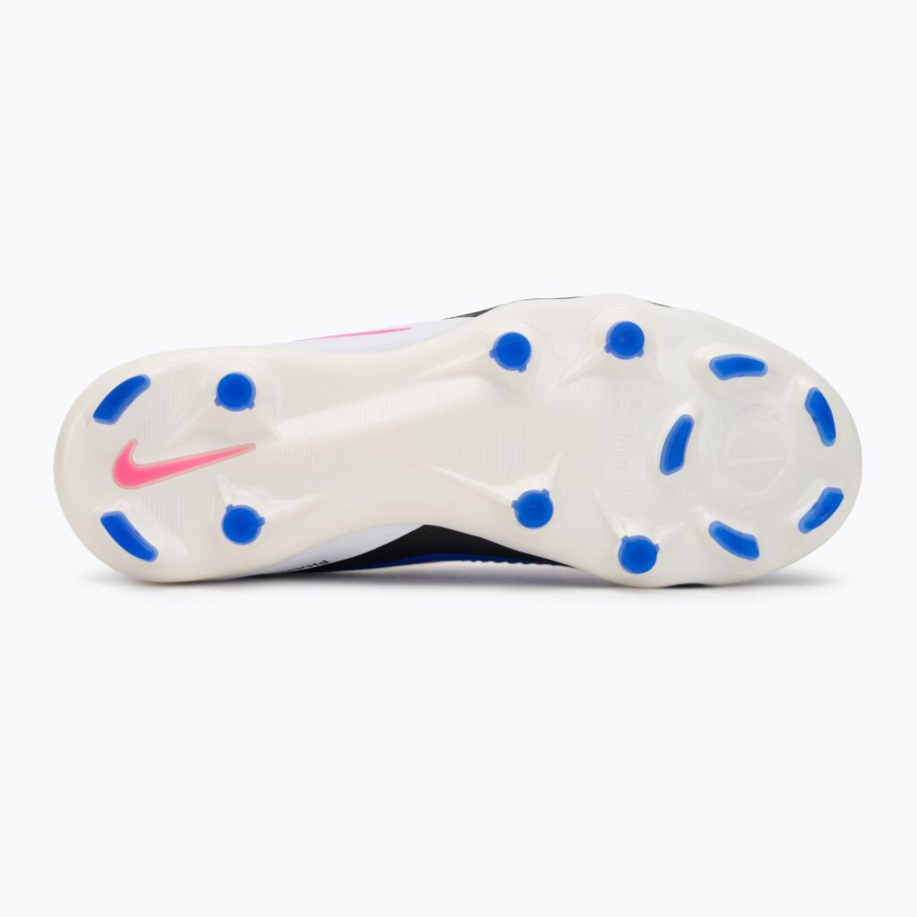 Детские футбольные бутсы Nike Phantom 6 Low Pro FG/MG racer blue/white/pink blast