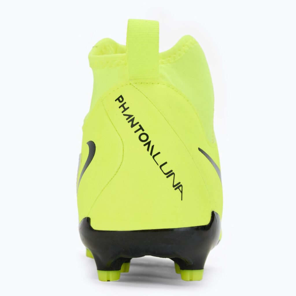 Детские футбольные бутсы Nike Phantom Luna 2 Academy FG/MG metallic silver/volt/black