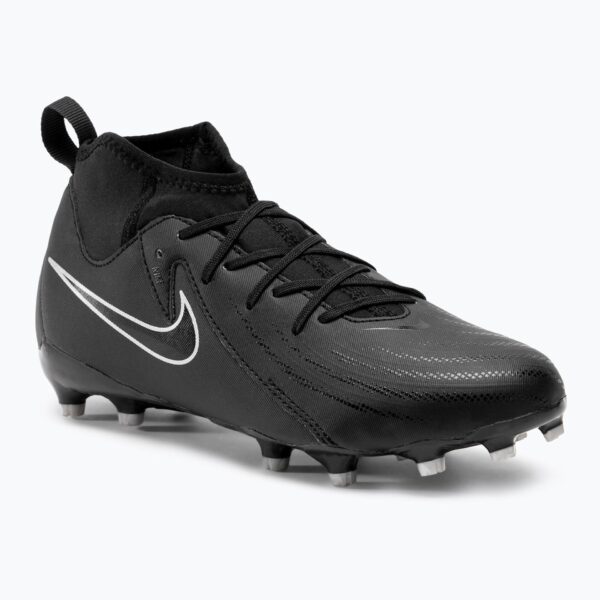 Детские футбольные бутсы Nike Phantom Luna II Academy FG/MG Junior black/black