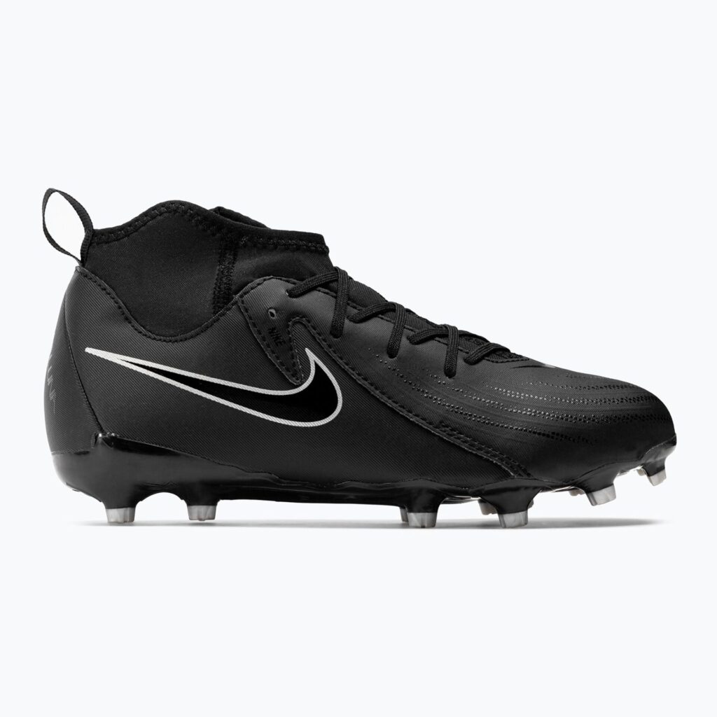 Детские футбольные бутсы Nike Phantom Luna II Academy FG/MG Junior black/black