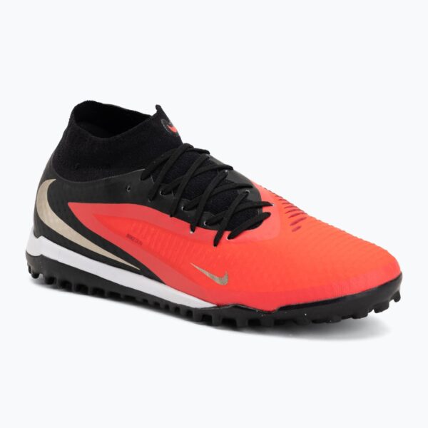 Футбольные бутсы Nike Phantom 6 High Academy bright crimson/black/blur