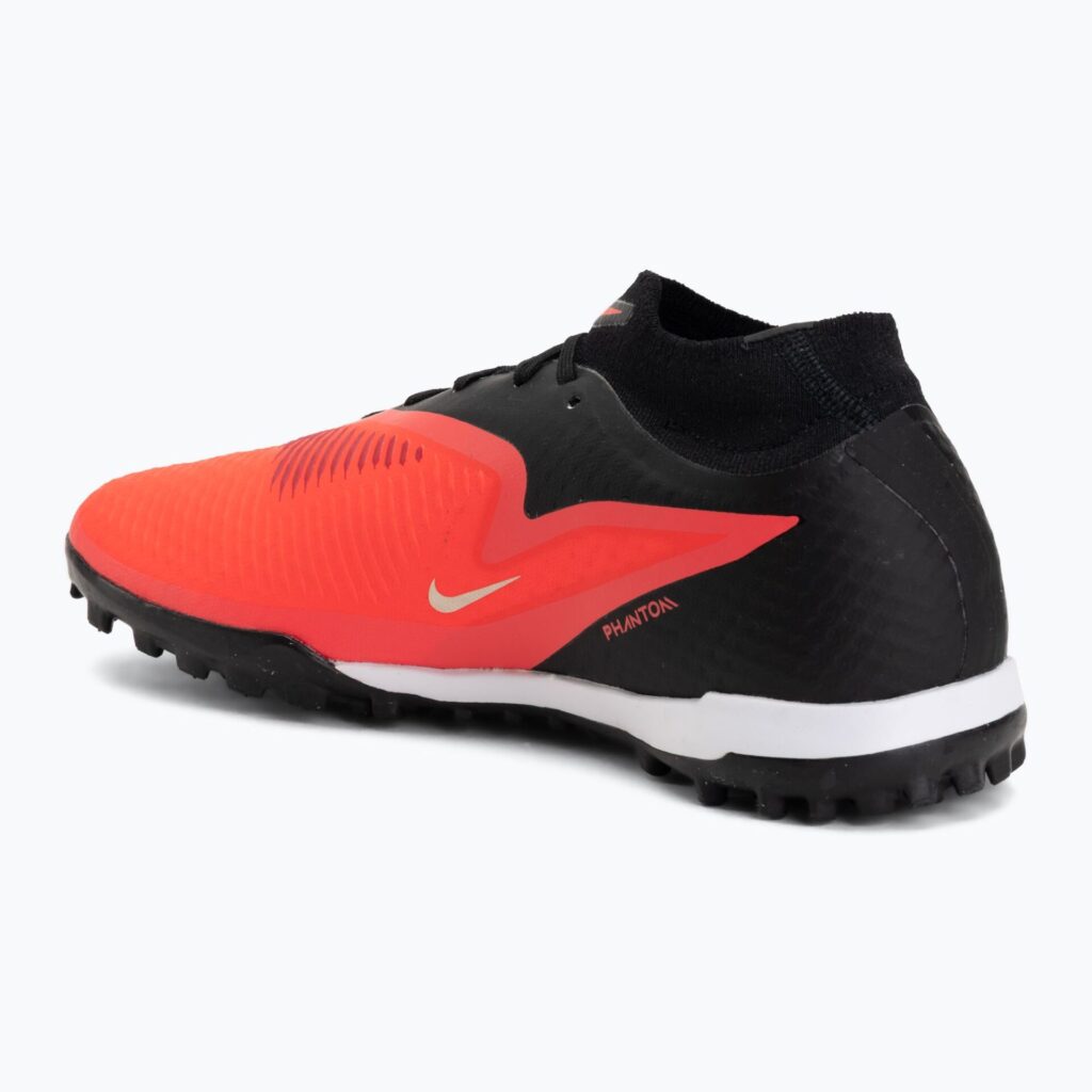 Футбольные бутсы Nike Phantom 6 High Academy bright crimson/black/blur