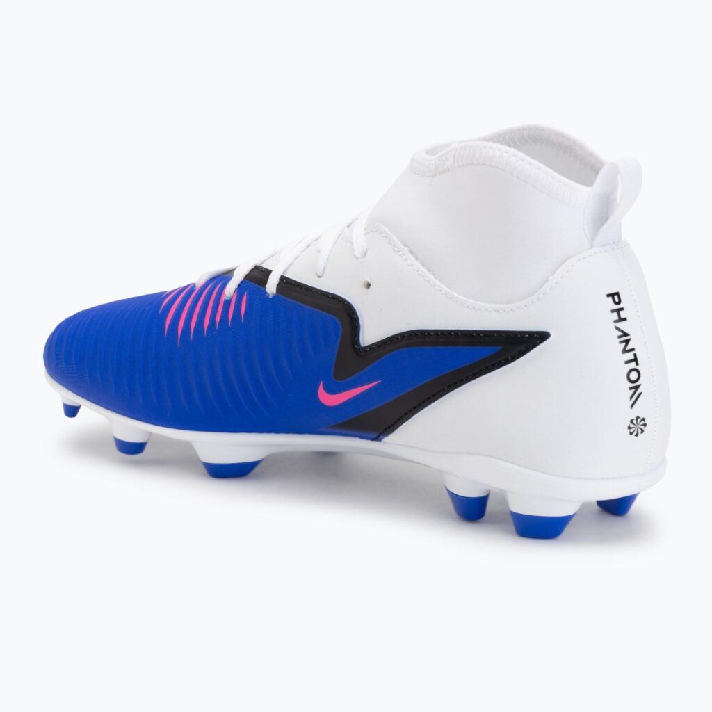 Футбольные бутсы Nike Phantom 6 High Club FG/MG racer blue/white/pink blast