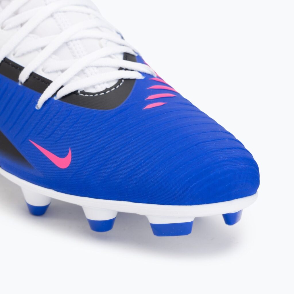 Футбольные бутсы Nike Phantom 6 High Club FG/MG racer blue/white/pink blast