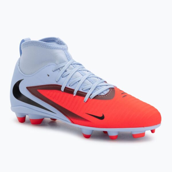 Футбольные бутсы Nike Phantom 6 High Club FG/MG royal tint/bright crimson