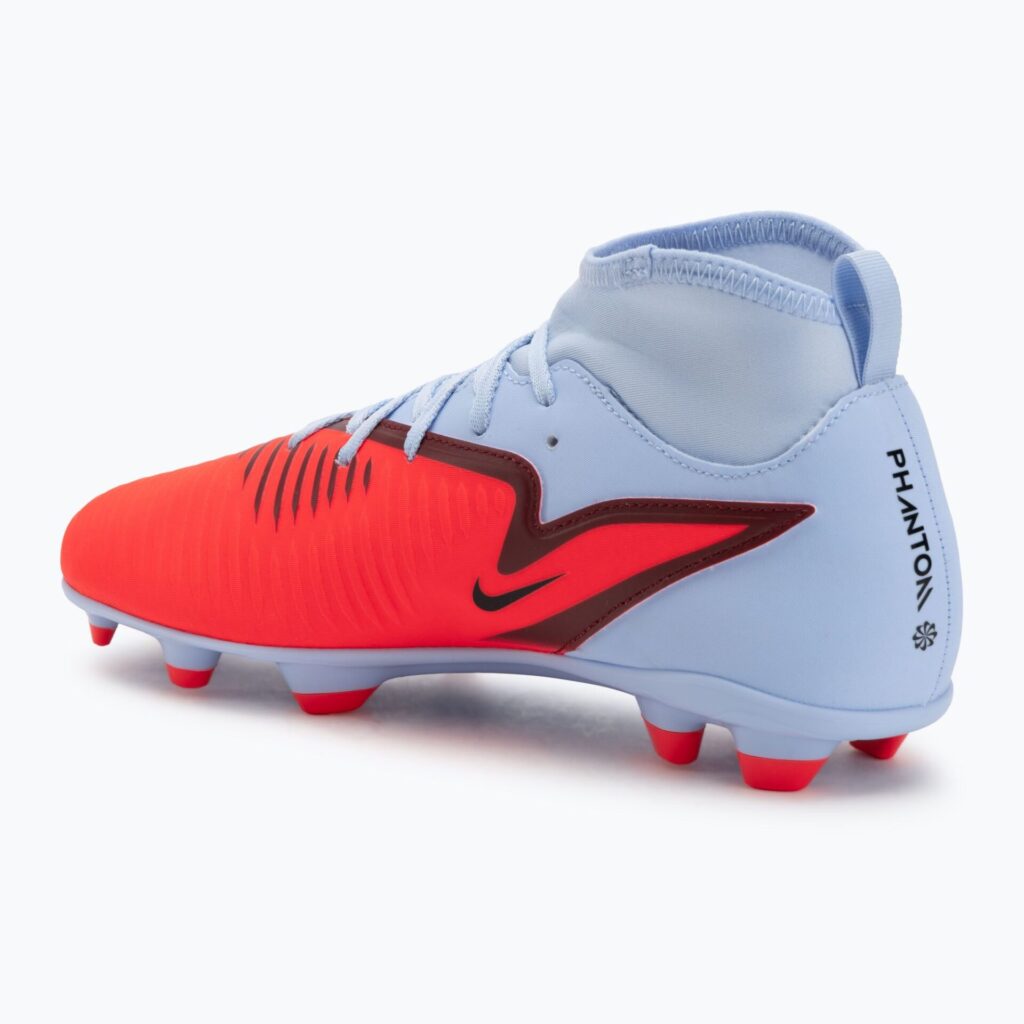 Футбольные бутсы Nike Phantom 6 High Club FG/MG royal tint/bright crimson