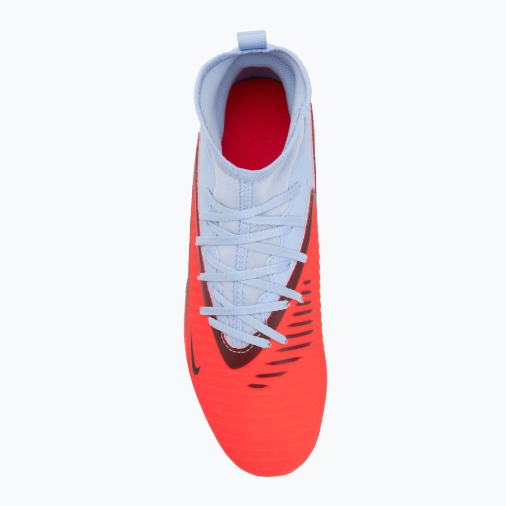 Футбольные бутсы Nike Phantom 6 High Club FG/MG royal tint/bright crimson