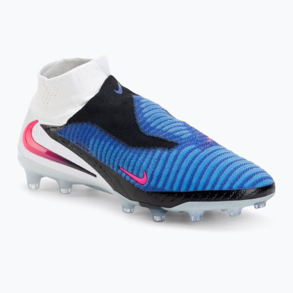 Футбольные бутсы Nike Phantom 6 High Elite AG racer blue/white/pink blast