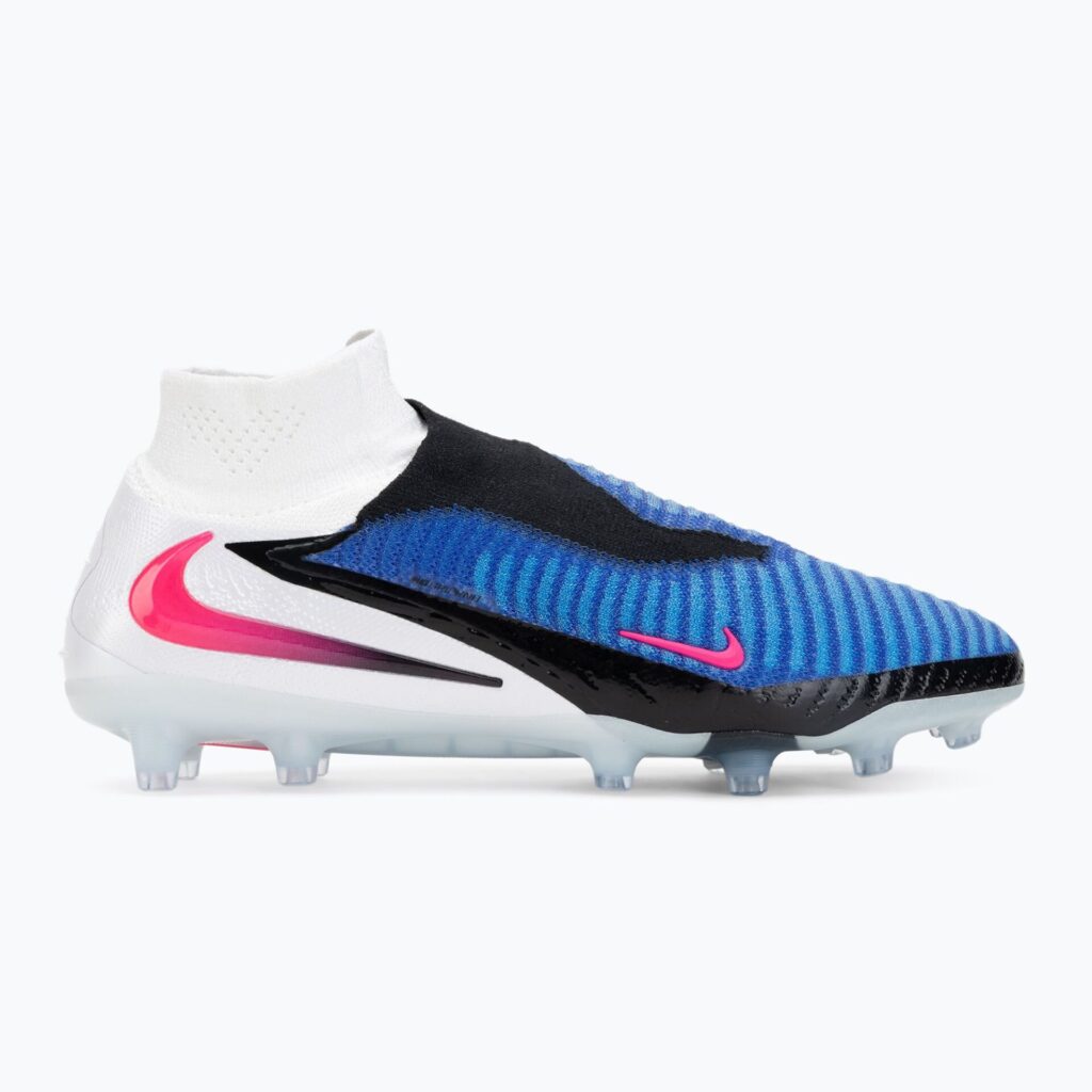 Футбольные бутсы Nike Phantom 6 High Elite AG racer blue/white/pink blast