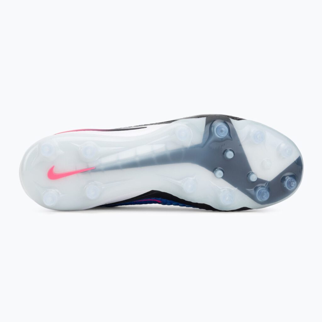 Футбольные бутсы Nike Phantom 6 High Elite AG racer blue/white/pink blast