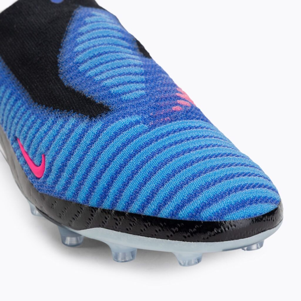 Футбольные бутсы Nike Phantom 6 High Elite AG racer blue/white/pink blast