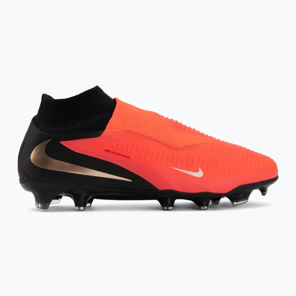 Футбольные бутсы Nike Phantom 6 High Pro bright crimson/black/blur