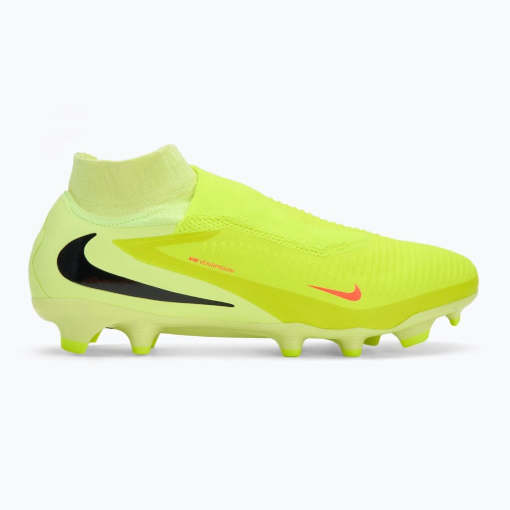 Футбольные бутсы Nike Phantom 6 High Pro FG hyper crimson/limelight/black