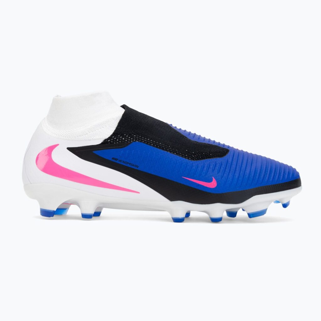 Футбольные бутсы Nike Phantom 6 High Pro FG racer blue/white/pink blast
