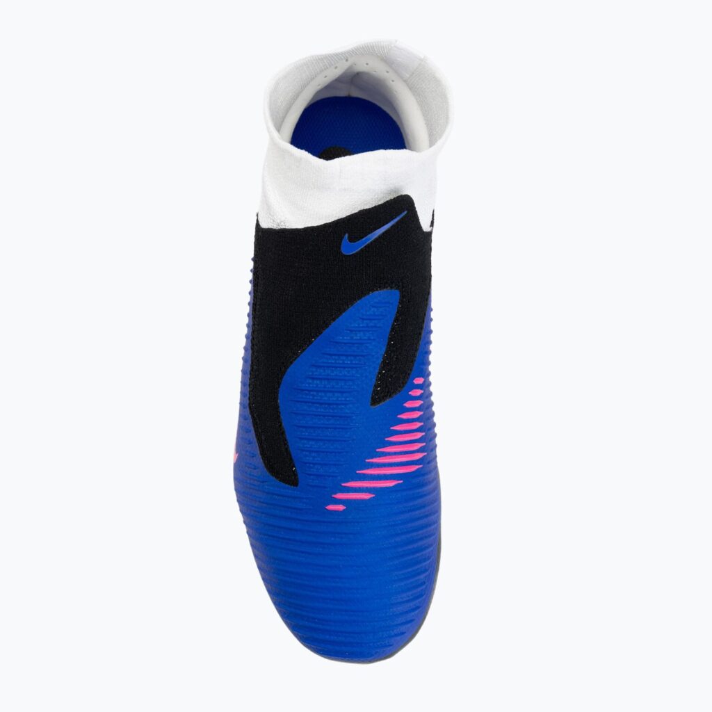 Футбольные бутсы Nike Phantom 6 High Pro FG racer blue/white/pink blast