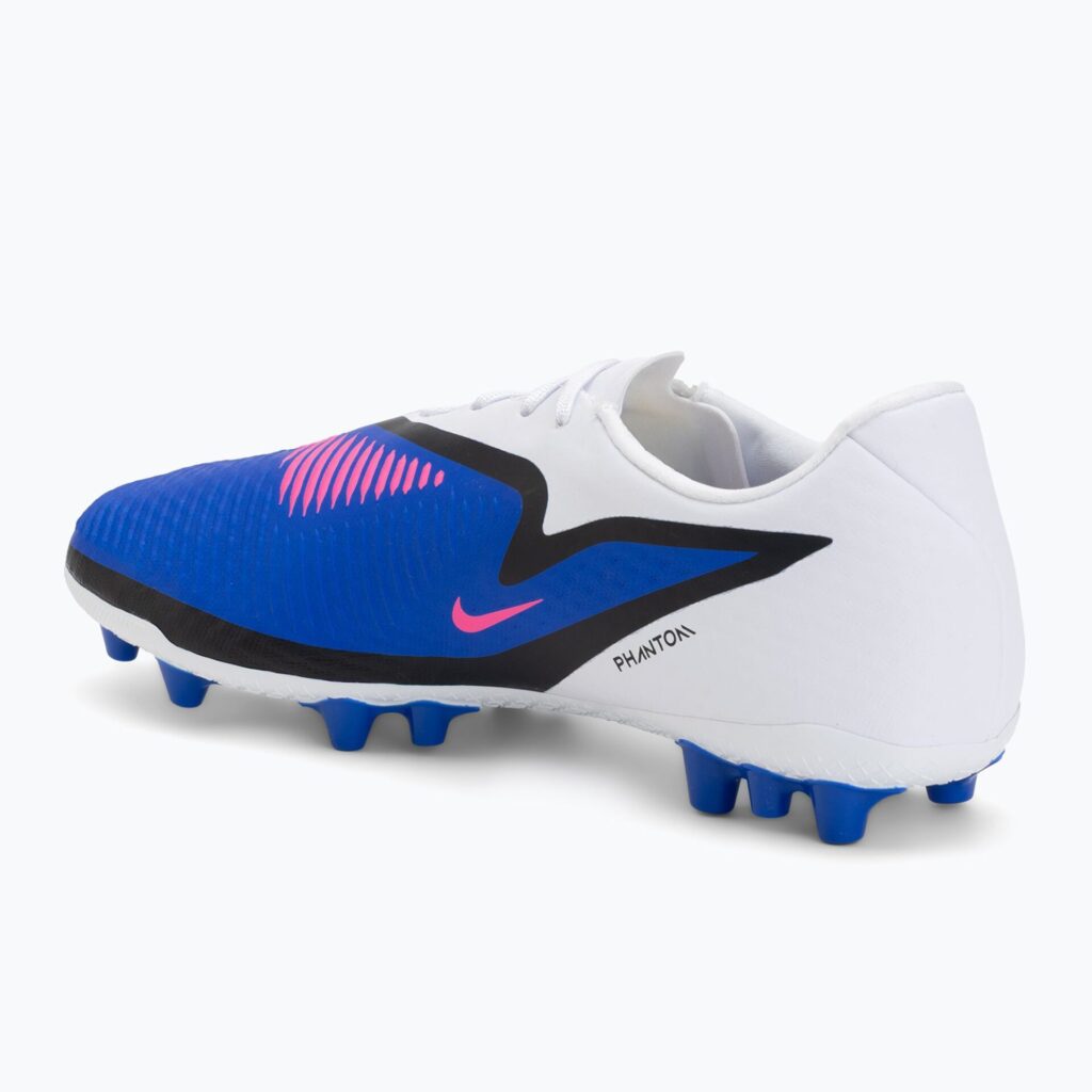 Футбольные бутсы Nike Phantom 6 Low Academy AG racer blue/white/pink blast