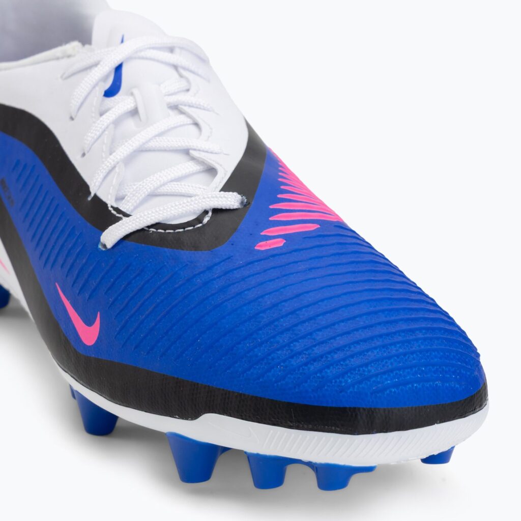 Футбольные бутсы Nike Phantom 6 Low Academy AG racer blue/white/pink blast