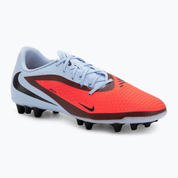 Футбольные бутсы Nike Phantom 6 Low Academy AG royal tint/bright crimson/black
