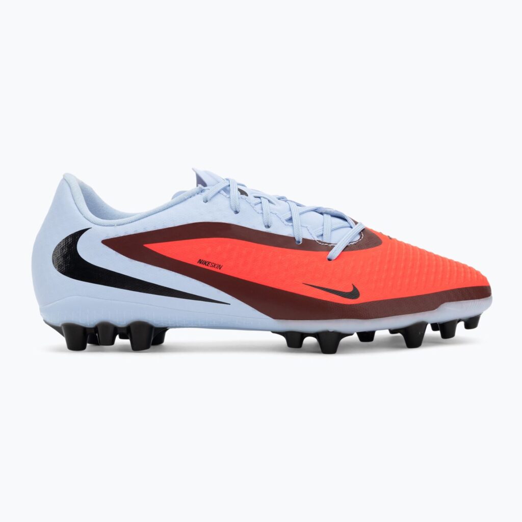 Футбольные бутсы Nike Phantom 6 Low Academy AG royal tint/bright crimson/black