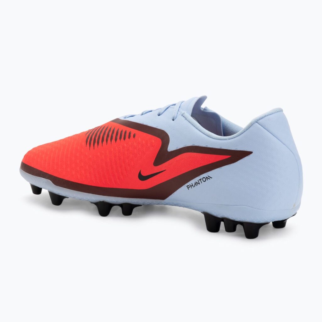 Футбольные бутсы Nike Phantom 6 Low Academy AG royal tint/bright crimson/black