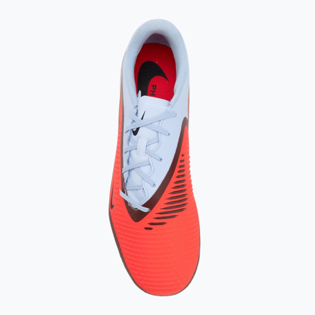 Футбольные бутсы Nike Phantom 6 Low Academy AG royal tint/bright crimson/black