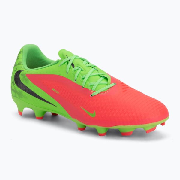Футбольные бутсы Nike Phantom 6 Low Academy Erling Haaland FG hot punch/green strike/black