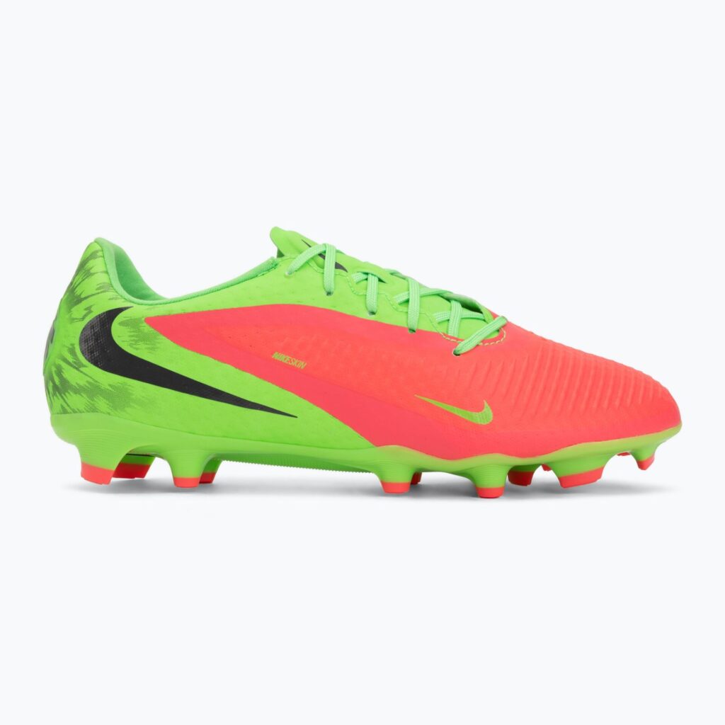 Футбольные бутсы Nike Phantom 6 Low Academy Erling Haaland FG hot punch/green strike/black