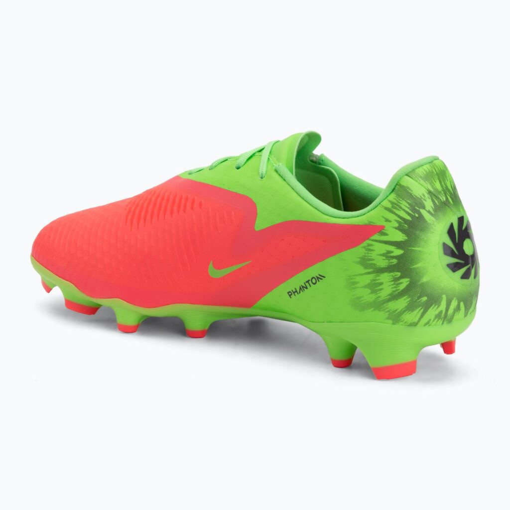 Футбольные бутсы Nike Phantom 6 Low Academy Erling Haaland FG hot punch/green strike/black