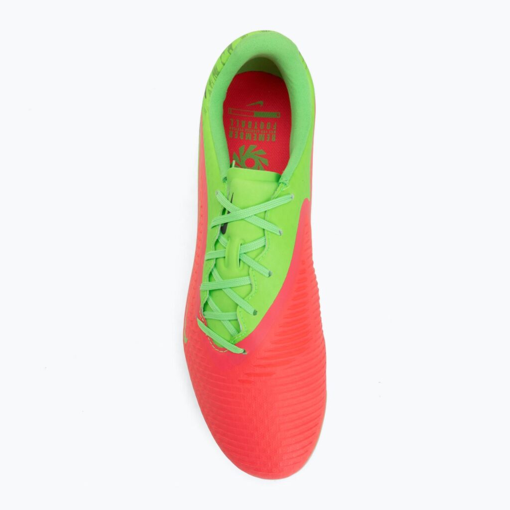 Футбольные бутсы Nike Phantom 6 Low Academy Erling Haaland FG hot punch/green strike/black