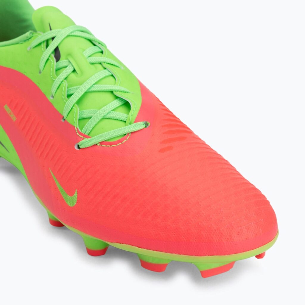 Футбольные бутсы Nike Phantom 6 Low Academy Erling Haaland FG hot punch/green strike/black