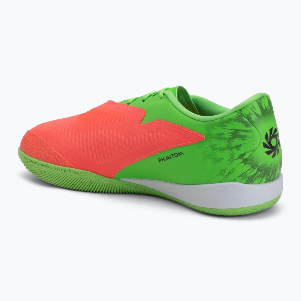 Футбольные бутсы Nike Phantom 6 Low Academy Erling Haaland IN hot punch/green strike/black